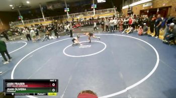 113 lbs Cons. Round 3 - Juan Olivera, Chiawana vs Jaxn Fraser, West Valley (Spokane)