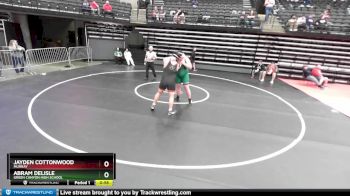 288 lbs Semifinal - Abram DeLisle, Green Canyon High School vs Jayden Cottonwood, Murray