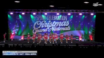 Woodlands Elite - Katy - Shell Shock [2025 L5 Senior - Small] 2025 Spirit Celebration Christmas Grand Nationals