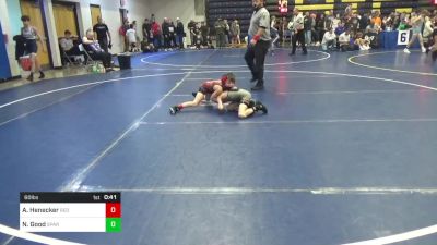 60 lbs Consy 4 - Ash Henecker, Red Nose Wrestling vs Nash Good, Spartan WC