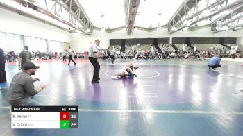 111 lbs Rr Rnd 5 - Blake Venza, Team Tugman vs Vincent Criniti, Seagull Wrestling Club