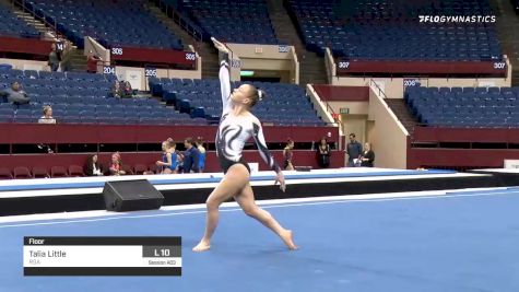 Talia Little - Floor, RGA - 2020 Metroplex Challenge