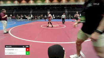 150 lbs Round Of 64 - Rylan Crowther, Morgan vs Andrew Thompson-Center, Sutter Union High School