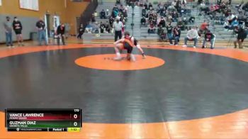 170 lbs Quarterfinal - Guzman Diaz, Granite Falls vs Vance Lawrence, Mount Baker