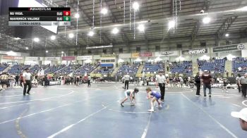 65 lbs Consolation - Mj Vigil, Black Fox Wrestling Academy vs Maverick Valdez, Black Fox Wrestling Academy