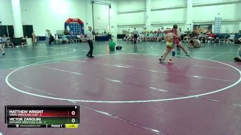 120 lbs Round 3 (10 Team) - Matthew Wright, Viking Wrestling Club vs Victor Zanolini, Explorer Wrestling Club