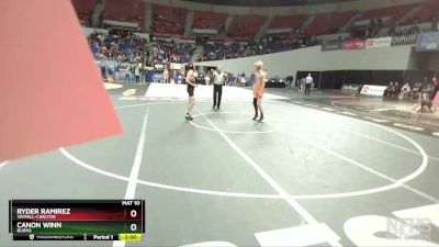 3A-120 lbs Champ. Round 1 - Canon Winn, Burns vs Ryder Ramirez, Yamhill-Carlton