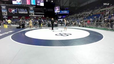 126 lbs Cons. Semis - Jordan Manyette, PA vs Jaxon Lane, TN