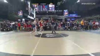 132 lbs Consi Of 16 #1 - Brianna Randles, Kansas vs Skylar Connelly, Montana