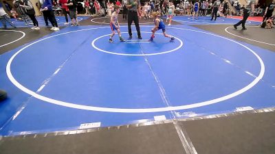 52 lbs Consolation - Kynleigh Harper, Dark Cloud Wrestling Club vs Dean Lovelace, Caney Valley Wrestling