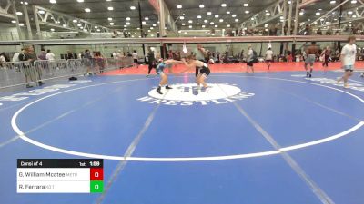 135A lbs Consi Of 4 - George William Mcateer, Metrowest United vs Ryan Ferrara, Kd Training Center