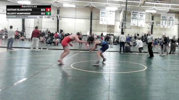 174 lbs 5th Place - Nathan Blanchette, Rutgers vs Elliott Humphries, PRTC