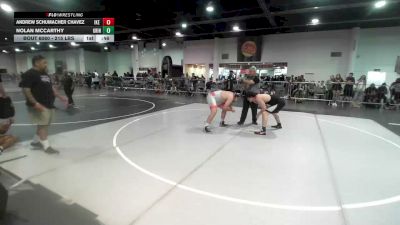215 lbs Semifinal - Andrew Schumacher Chavez, Ike Mob vs Nolan McCarthy, Grindhouse WC