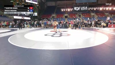 165 lbs Cons. Sub-rd Of 16 - Sawyer Jones, VA vs Brock Weaver, GA