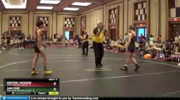 117 lbs Round 4 (6 Team) - Ashton Jackson, Elite Athletic Club DZ vs Sam Pari, Southern Regional Black