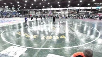 80 lbs Round 1 - Richie Hauge, Madison vs Joel Alves, Lockwood Wrestling Club