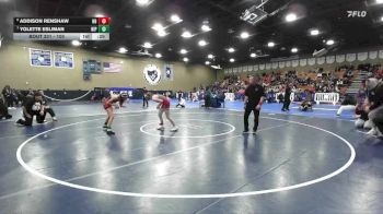 100 lbs Cons. Round 5 - Addison Renshaw, North Bakersfield vs Yolette Esliman, Nipomo