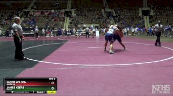 7A 285 lbs Quarterfinal - Jacob Wilson, Baker HS vs James Keers, Foley