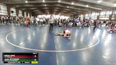 130 lbs Cons. Round 4 - Nash Rutledge, Ridgeline Riverhawks vs Krew Venz, 3A- Morgan