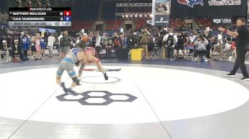 126 lbs Cons. Semis - Matthew Mulligan, New Jersey vs Cale Vandermark, Iowa