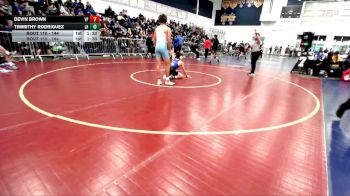 144 lbs Champ. Round 1 - Devin Brown, Villa Park vs Timmithy Rodriguez, La Habra