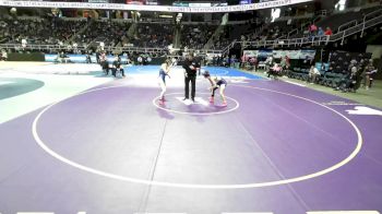 126 lbs Champ. Round 1 - Riley Butler, West Genesee vs Amelia Macaulay, Irondequoit