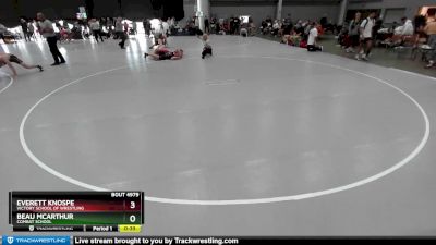 150 lbs Cons. Round 2 - Everett Knospe, Victory School Of Wrestling vs Beau McArthur, Combat School