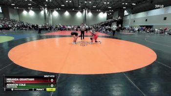 155 lbs Quarterfinal - Addison Cole, Westmoore vs Miranda Grantham, Park Hill