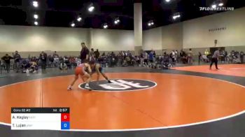 57 kg Consolation - Austin Kegley, Eastern Iowa Wrestling Club vs Tristan Lujan, Unattached