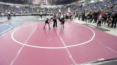 113 lbs Quarterfinal - Lane Phillips, Farmers vs Quincy Kreutzer, Bear Cave