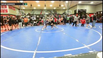 126 lbs 5th Place - Presley Curley, Coweta vs Kaylee Sarmiento, Tulsa Hale