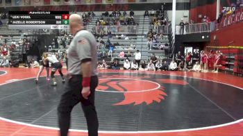110 lbs 3rd Place Match - Lexi Vogel, Western Dubuque vs Jazelle Robertson, Davenport