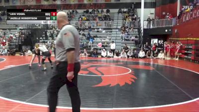 110 lbs 3rd Place Match - Lexi Vogel, Western Dubuque vs Jazelle Robertson, Davenport