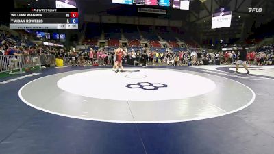 190 lbs Champ. Rd Of 64 - William Wagner, VA vs Aidan Rowells, IL