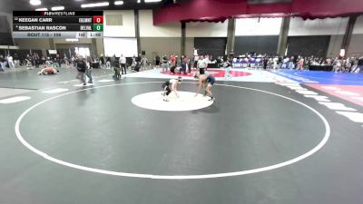 106 lbs Quarterfinal - Keegan Carr, Eagle Mountain vs Sebastian Rascon, El Paso Del Valle