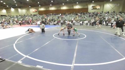 54 lbs Consi Of 8 #2 - Tyler Coleman, Argonaut Jr Mustangs vs Tyrese Bliss, Fallon Outlaws WC