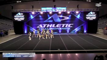 Champion Cheer - Lady Light [2026 L5 Senior Day 1] 2026 Athletic Championships Garland Nationals