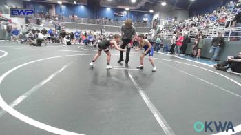 83 lbs Semifinal - Brody Shoptese, Newkirk Takedown Club vs Cannon Hughes, Verdigris Youth Wrestling