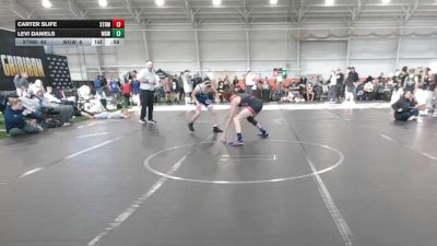 106 lbs Round 7 (8 Team) - Levi Daniels, West Geauga Wolverines vs Carter Slife, Xtreme Team