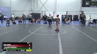 60 lbs Round 1 (4 Team) - Conner Dobson, 4M vs Avi Joshi, Barn Built Barn Raised