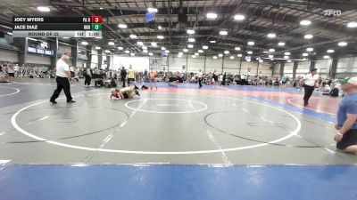 80 lbs Round Of 32 - Joey Myers, PA Revival - MS vs Jace Diaz, Indiana Outlaws Gold - MS