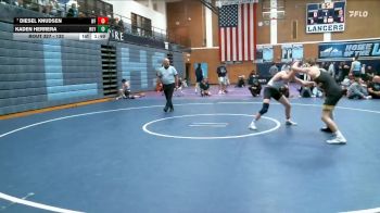 132 lbs Cons. Round 5 - Kaden Herrera, Roy vs Diesel Knudsen, West Field