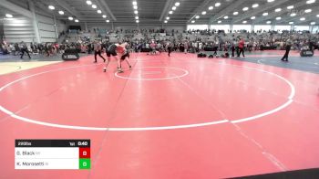 220 lbs Consi Of 8 #2 - Gabe Black, NY vs Kaz Morosetti, RI