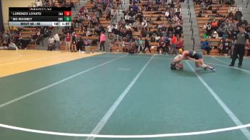 95 lbs Round 3 - Lorenzo Lovato, Summit Wrestling Academy vs Bo Rooney, Outlaw Wrestling Club