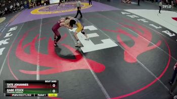Champ. Round 1 - Tate Johannes, Arlington vs Gabe Stock, Tekamah-Herman