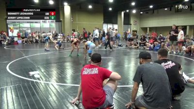 116 lbs Round 5 (6 Team) - Avery Lipscomb, Funky Crayons vs Bennett Leonards, Louisiana Mudbugs