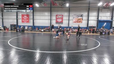 80 lbs Caiden Whitmore, Virginia vs Benton Hughes, Idaho