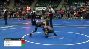 64 lbs Semifinal - Peyton Boston, Sallisaw vs Lincoln Valdez, Pomona Elite