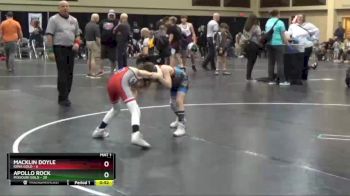 65 lbs Finals (2 Team) - Macklin Doyle, Iowa Gold vs Apollo Rock, Missouri Gold