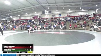 125 lbs Champ. Round 1 - Brett Balzan, Belmont Abbey vs Shay Horton, Thomas More